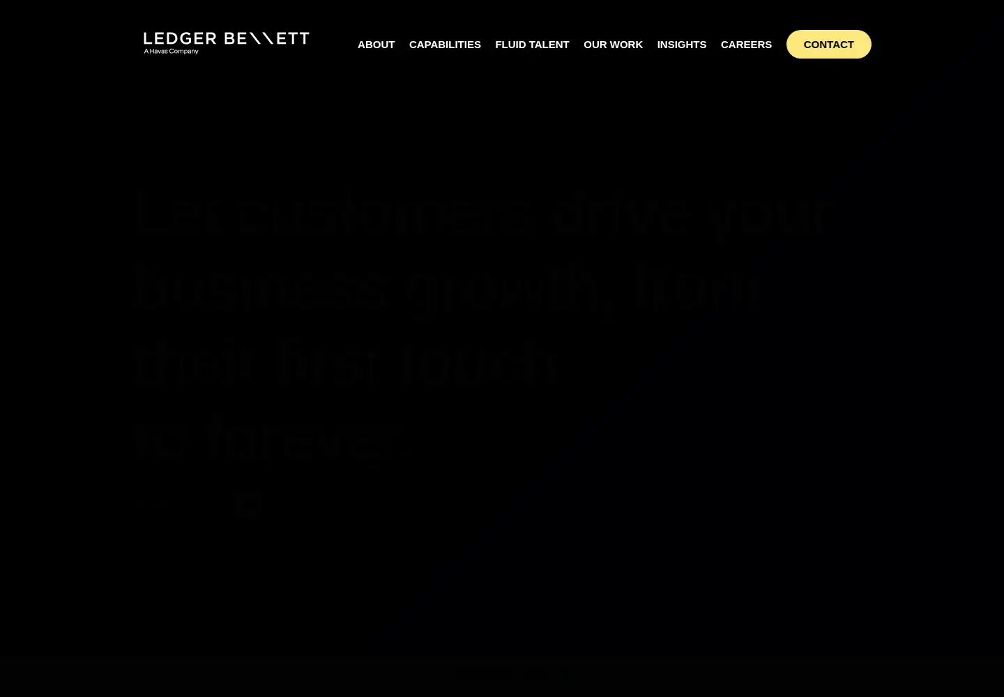 Screenshot of ledgerbennett.com