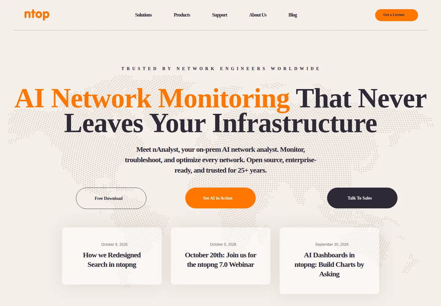 Screenshot of ntop.org