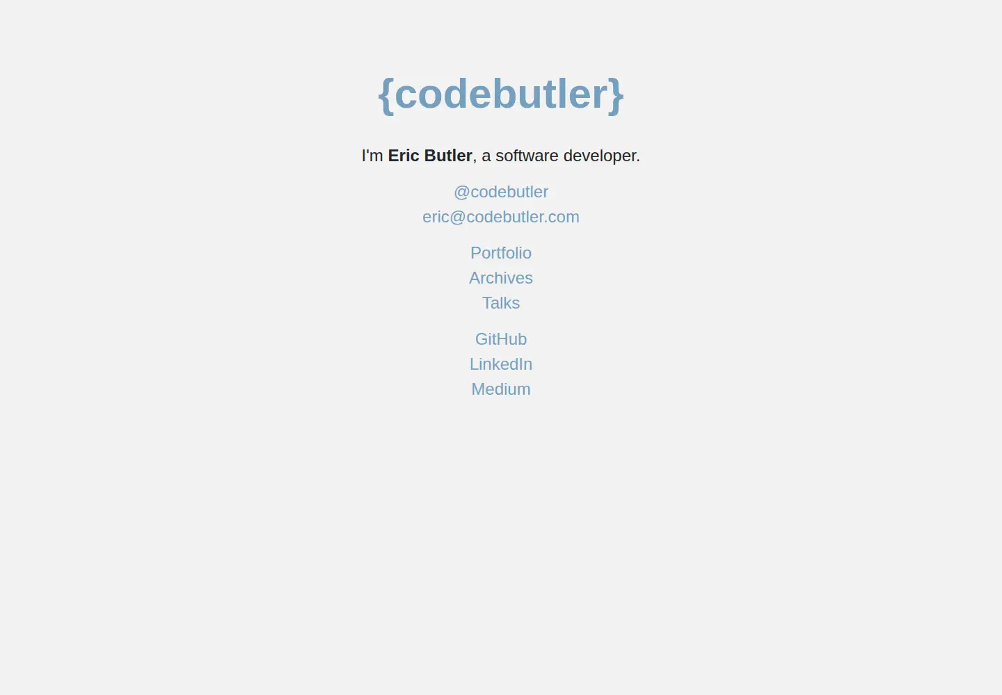 Captured homepage of codebutler.com in the current scan