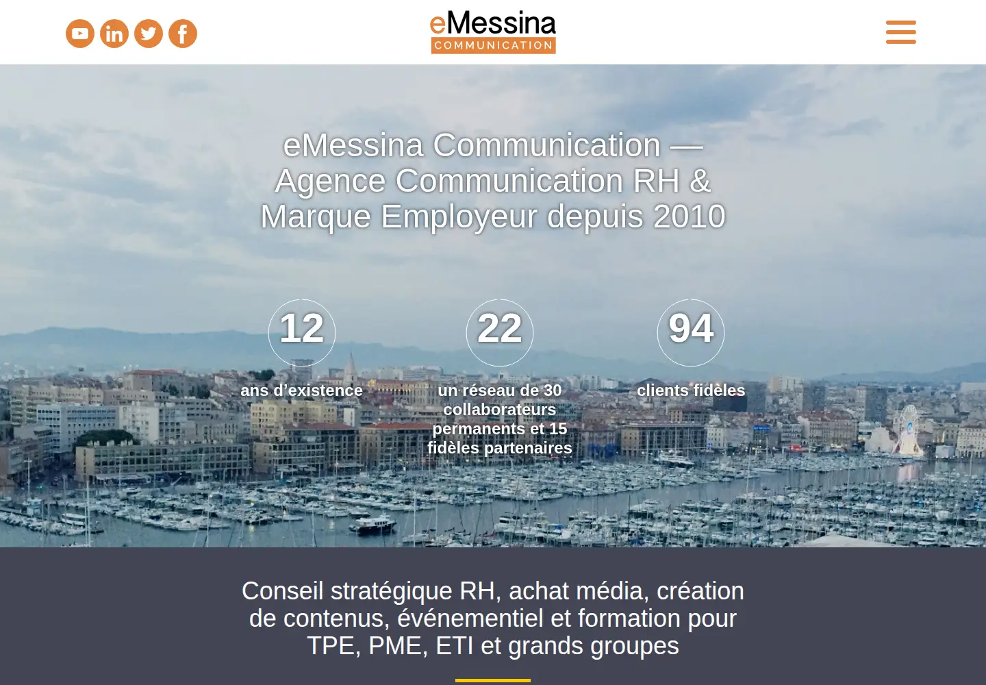 Screenshot of e-messina.com