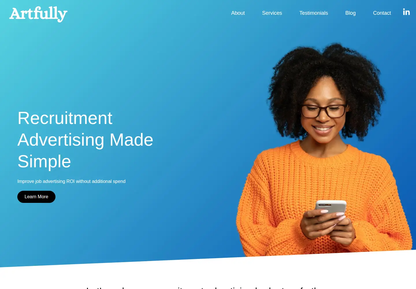 Screenshot of artfullymedia.com