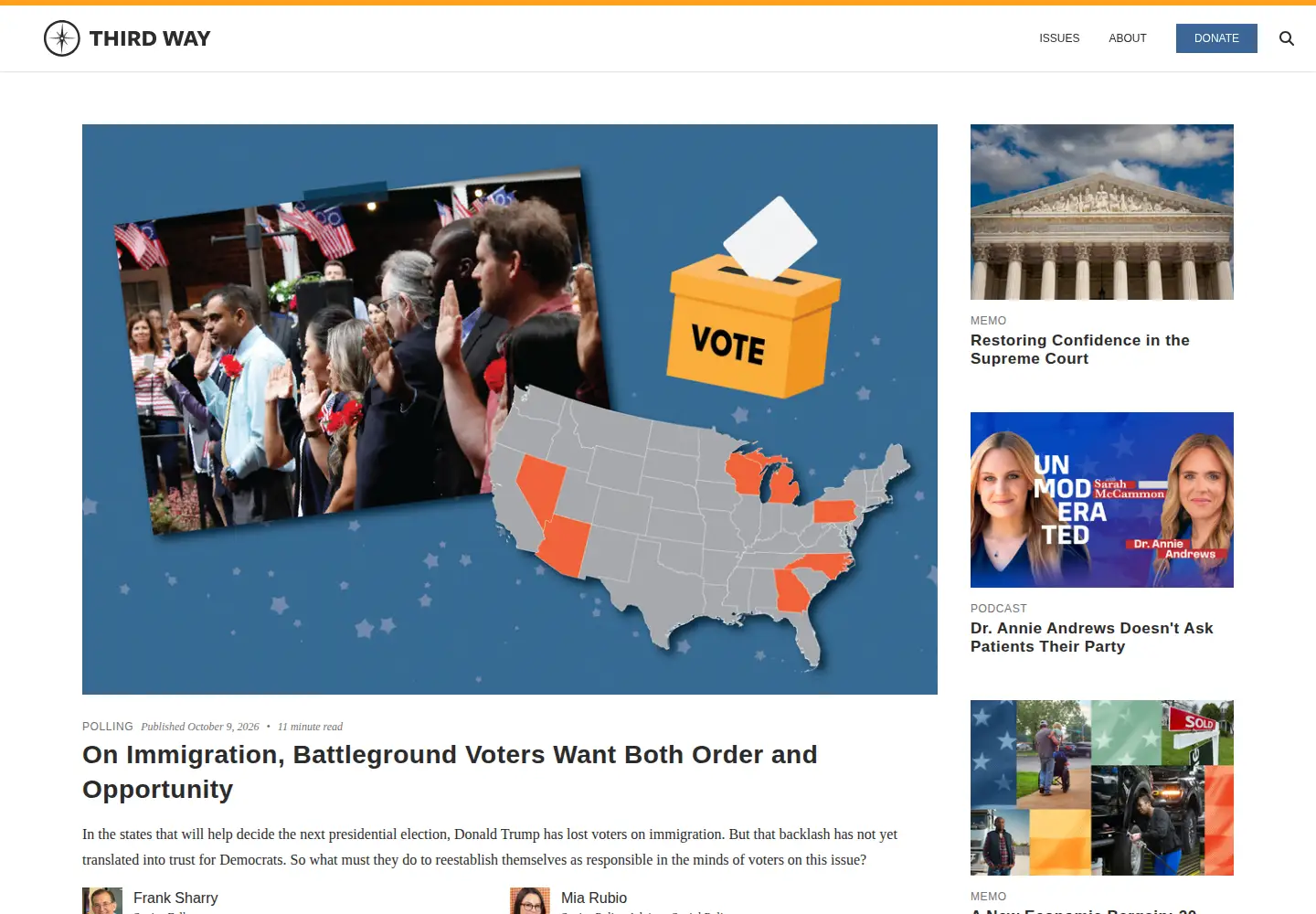 Screenshot of thirdway.org