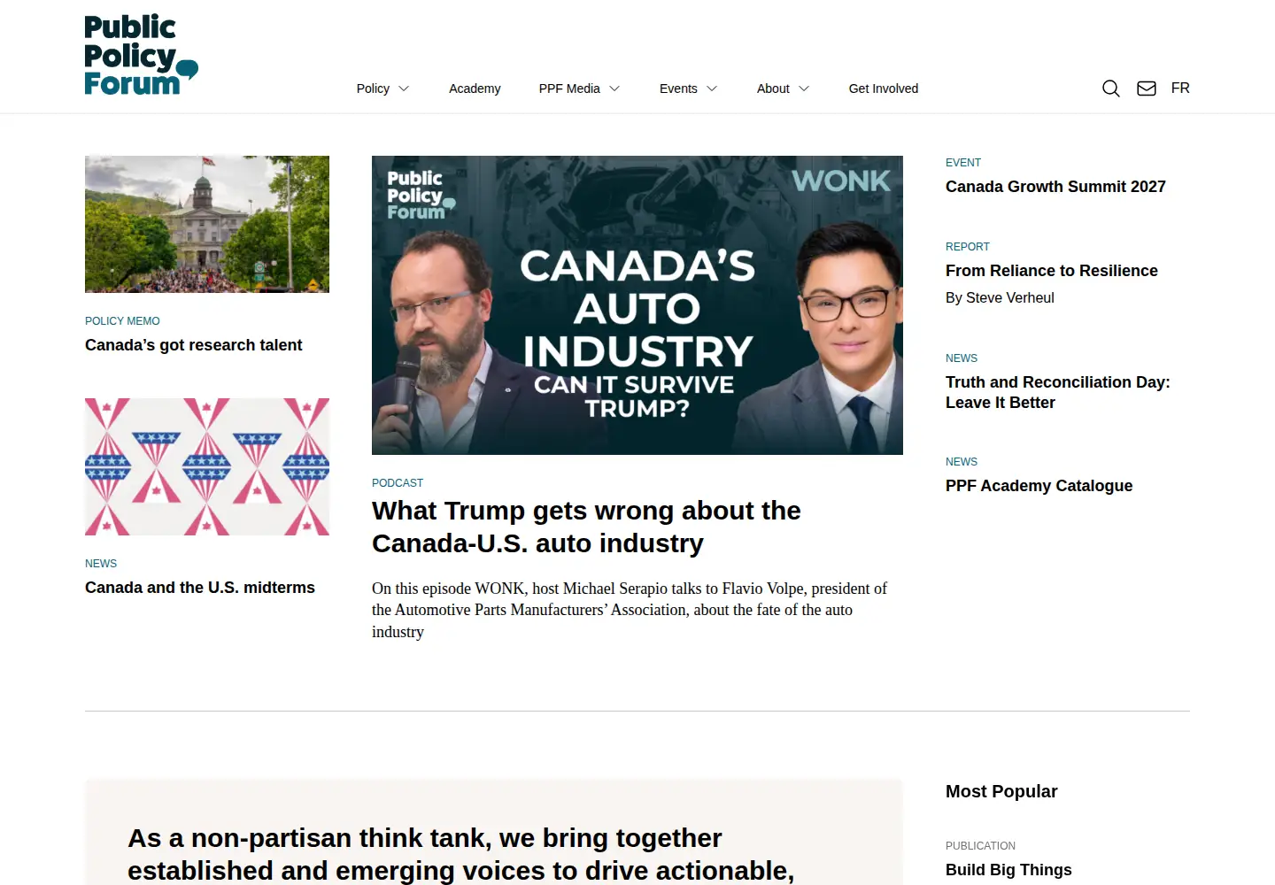 Screenshot of ppforum.ca