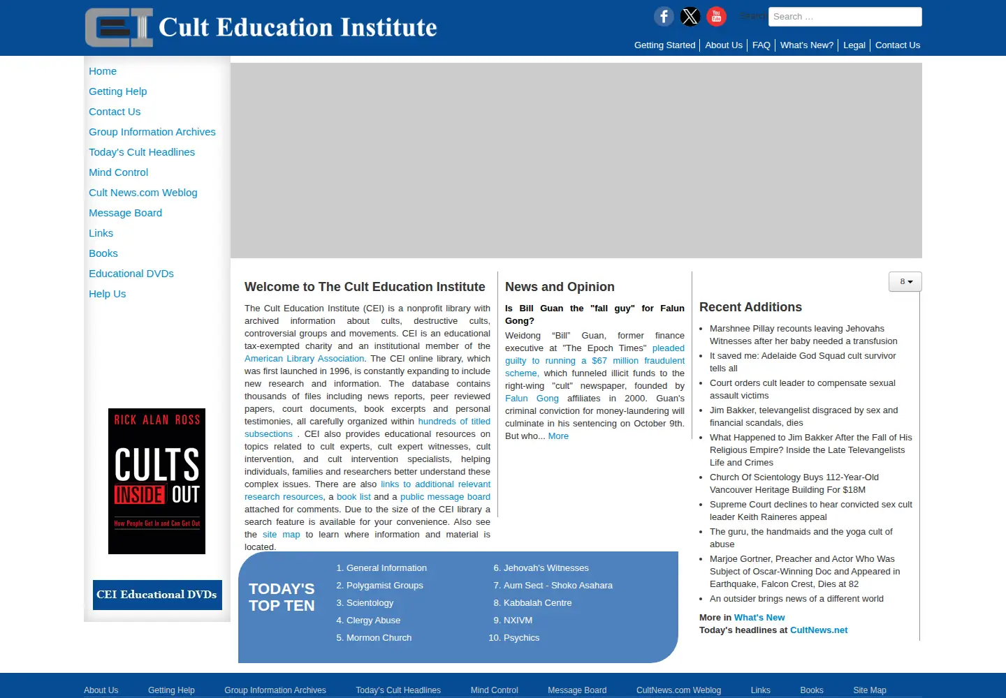 Screenshot of culteducation.com