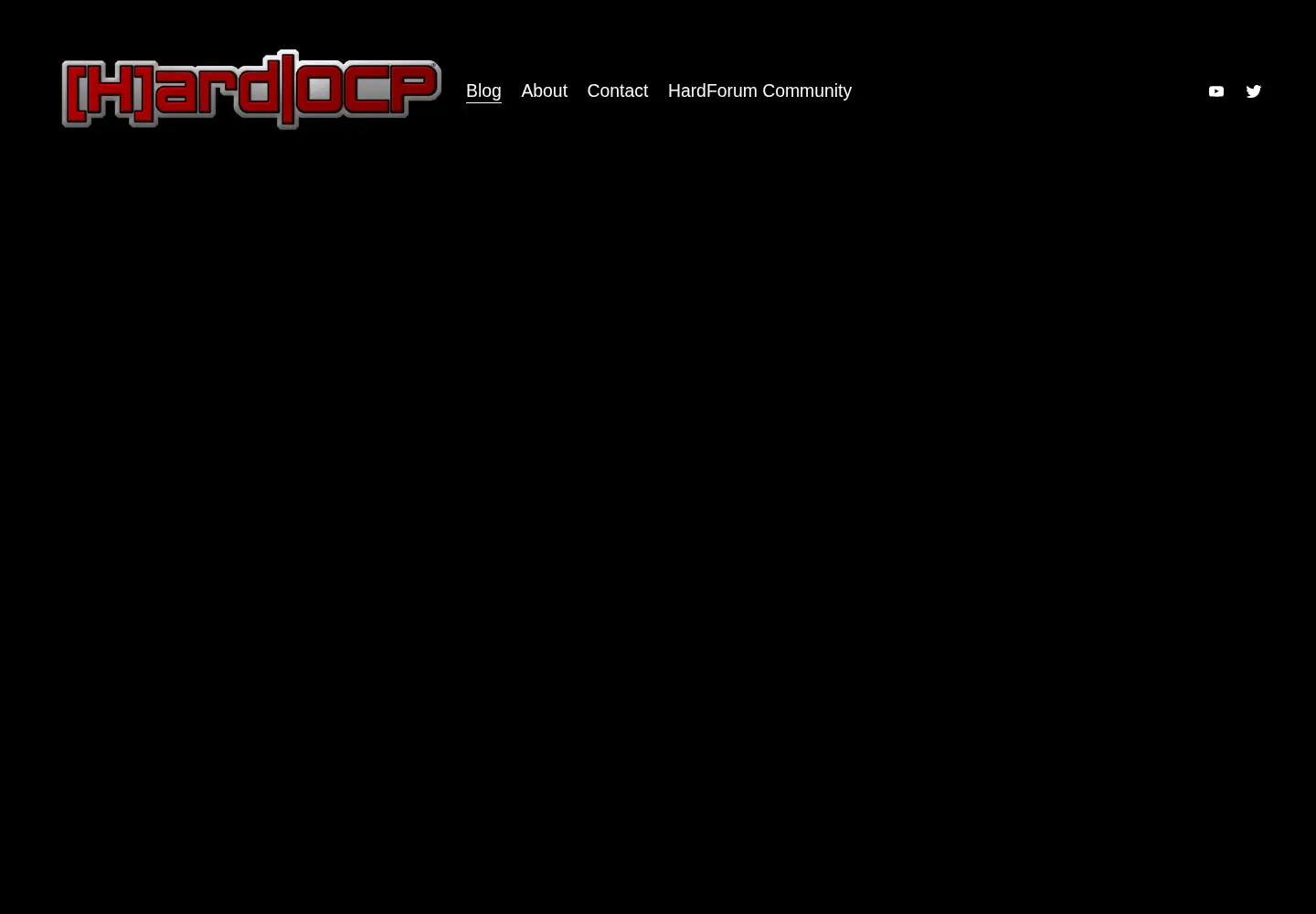 Captured homepage of hardocp.com in the current scan