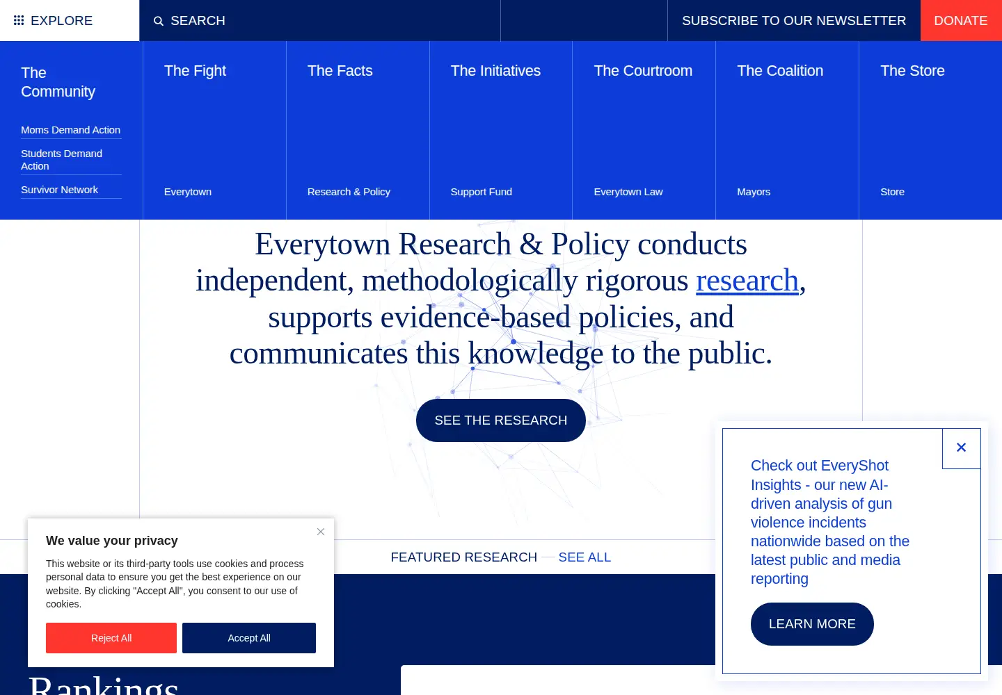 Screenshot of everytownresearch.org