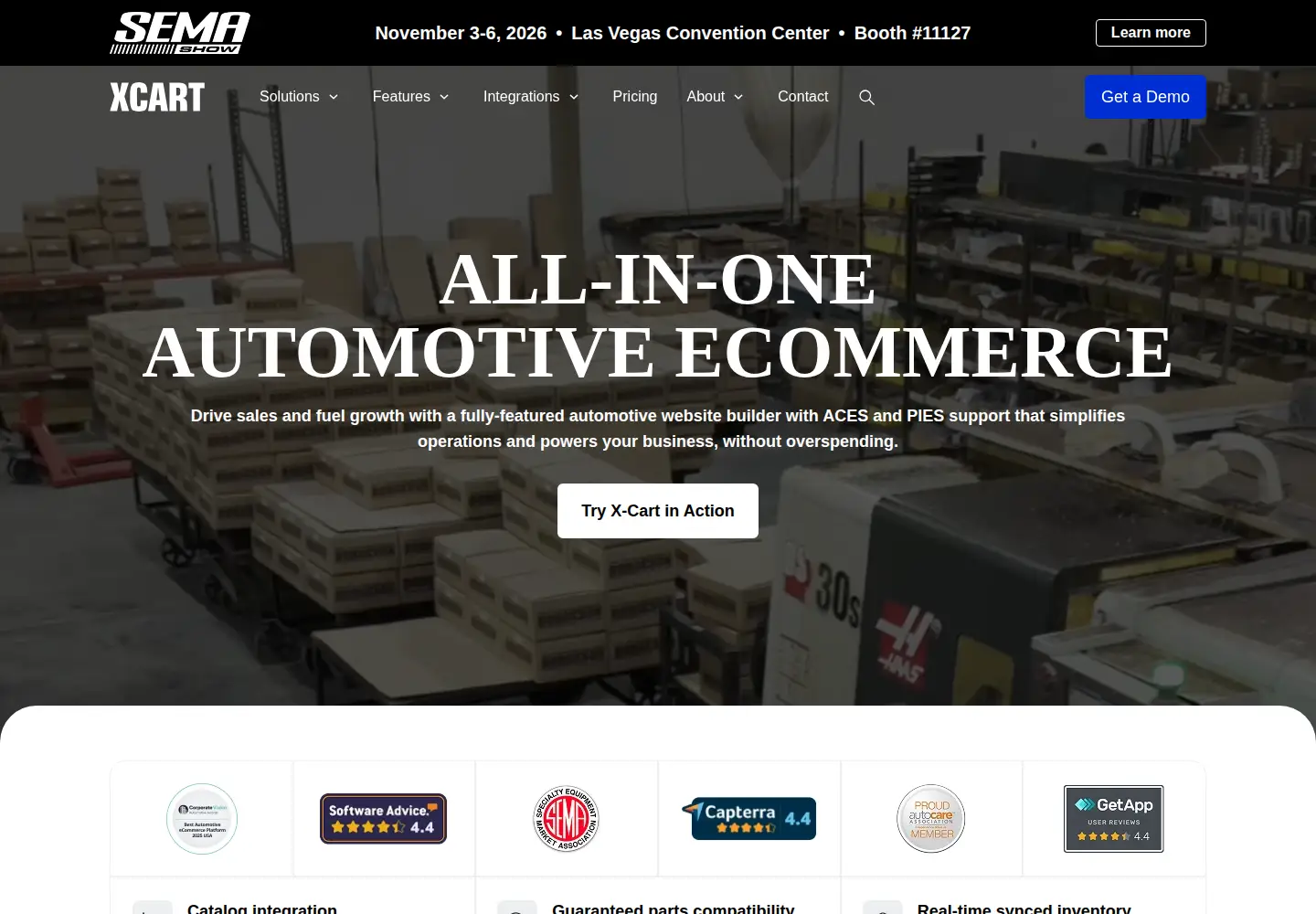 Screenshot of x-cart.com