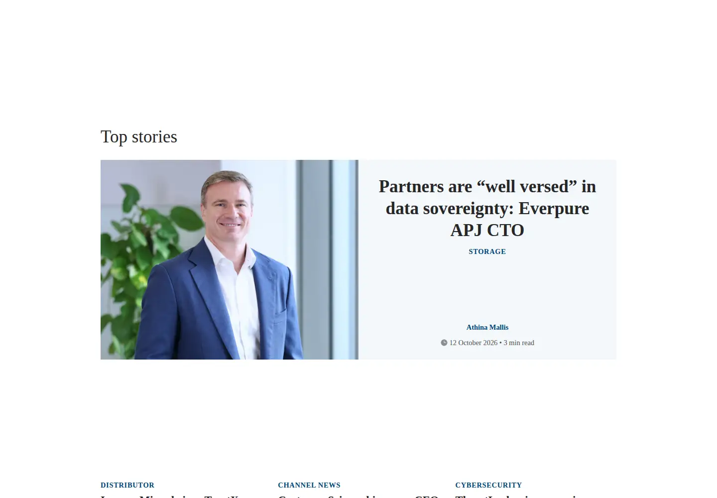 Screenshot of crn.com.au