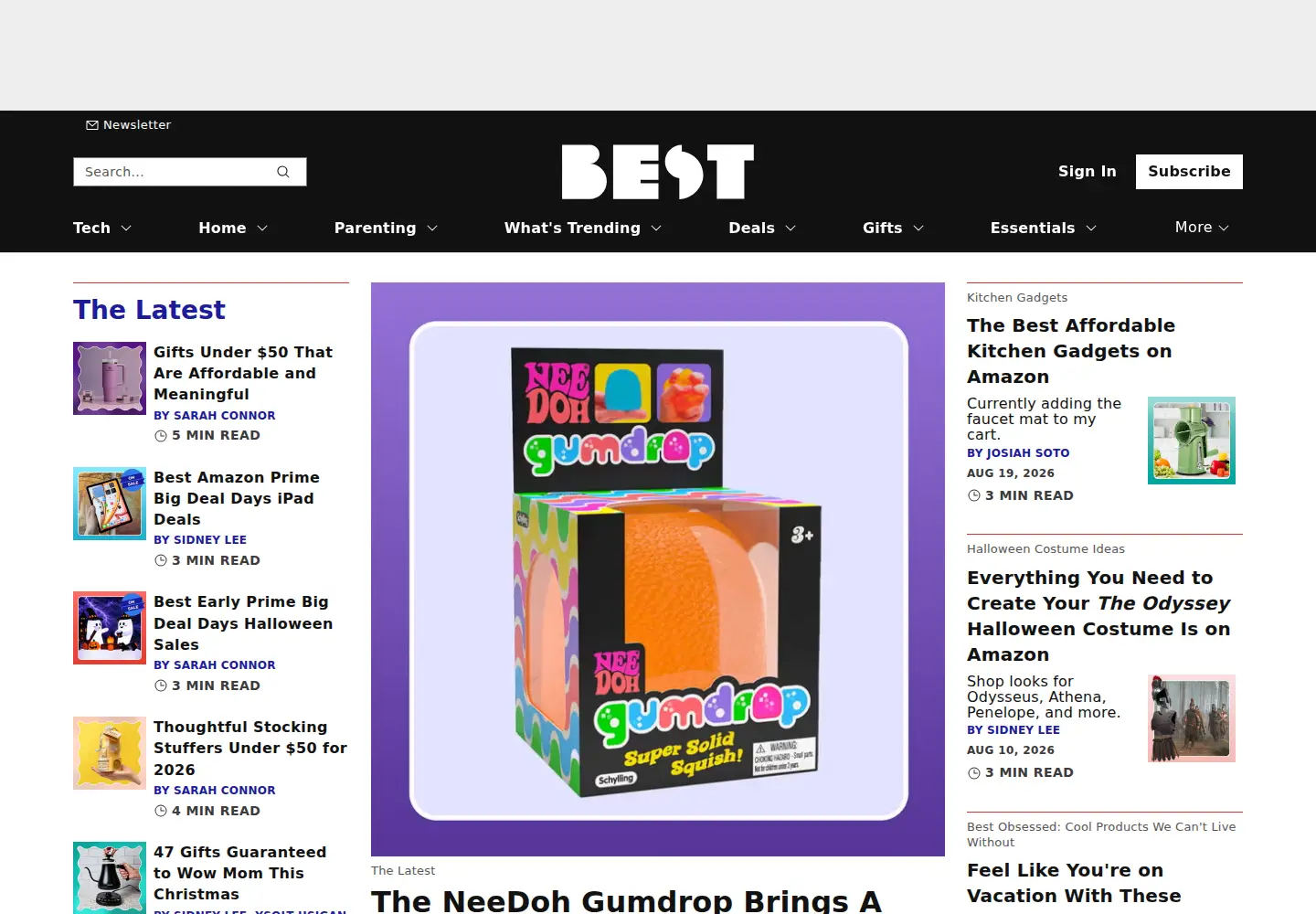Screenshot of bestproducts.com