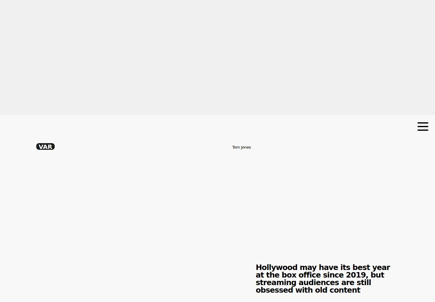 Captured homepage of sherwood.news in the current scan