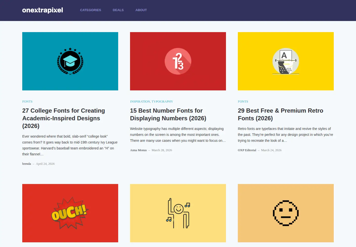 Screenshot of onextrapixel.com