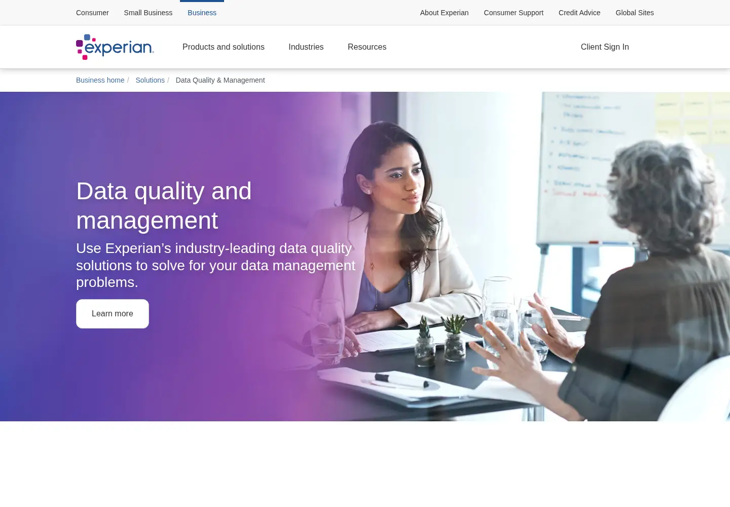 Captured homepage of edq.com in the current scan