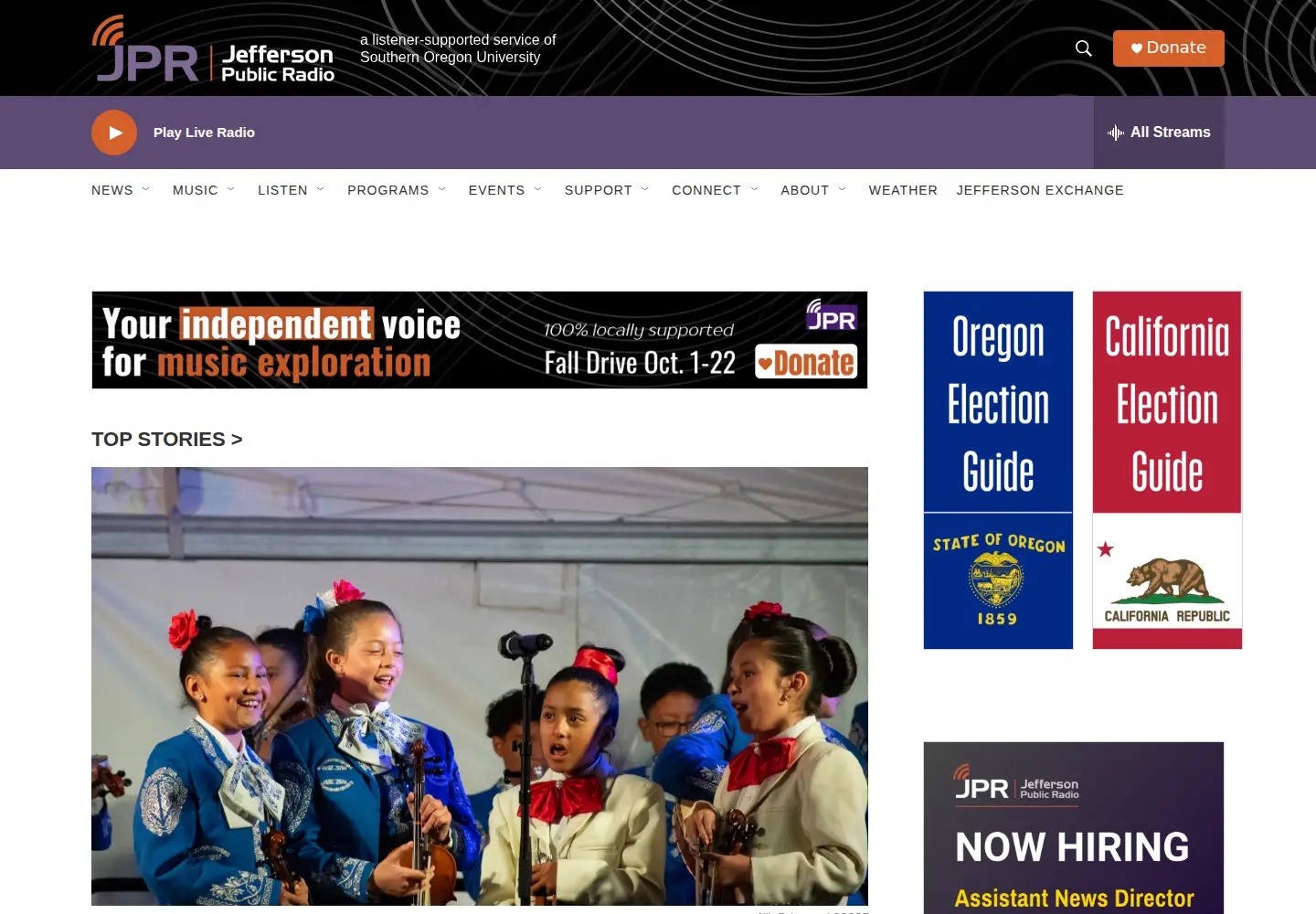 Captured homepage of ijpr.org in the current scan