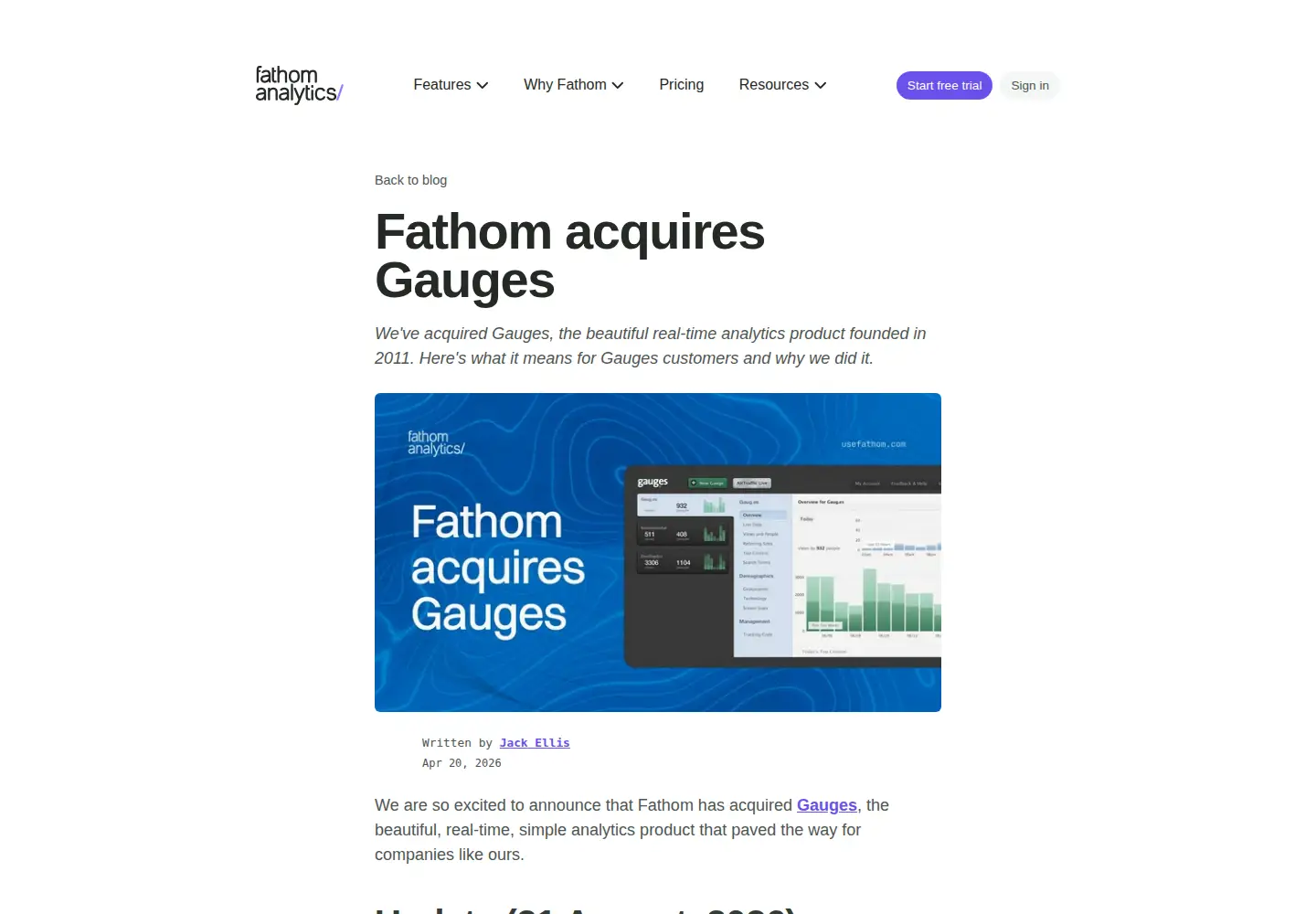 Screenshot of gaug.es