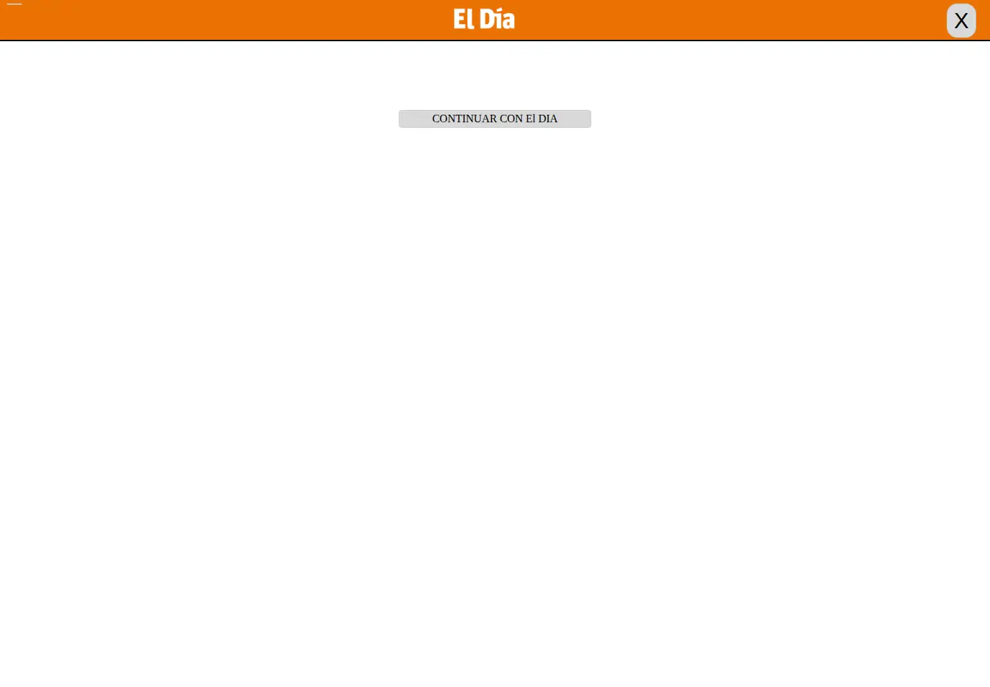 Captured homepage of eldia.com.do in the current scan