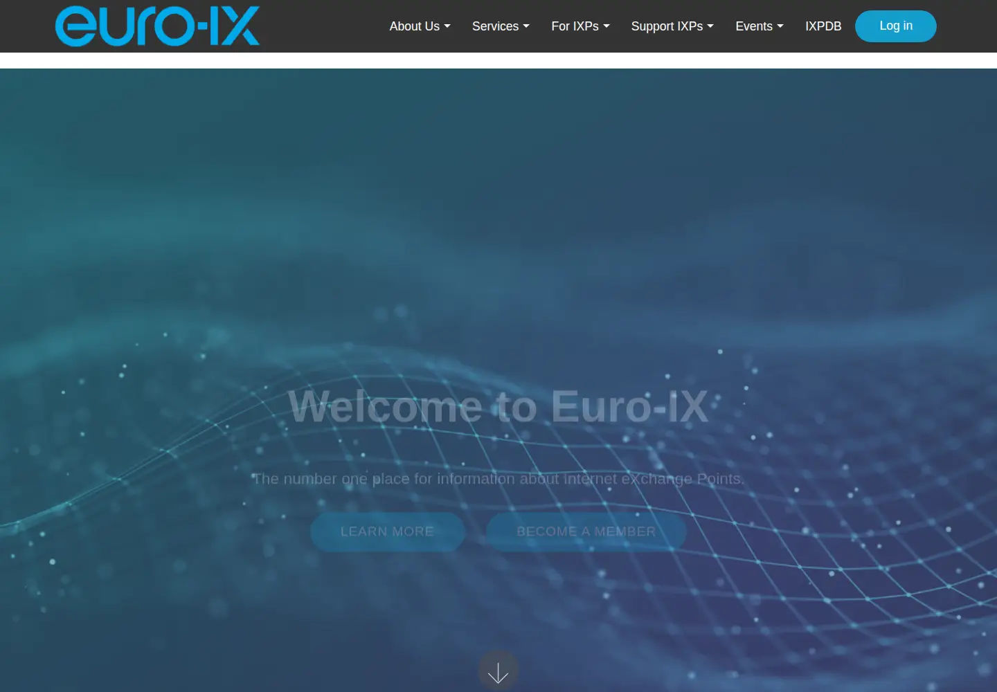 Screenshot of euro-ix.net