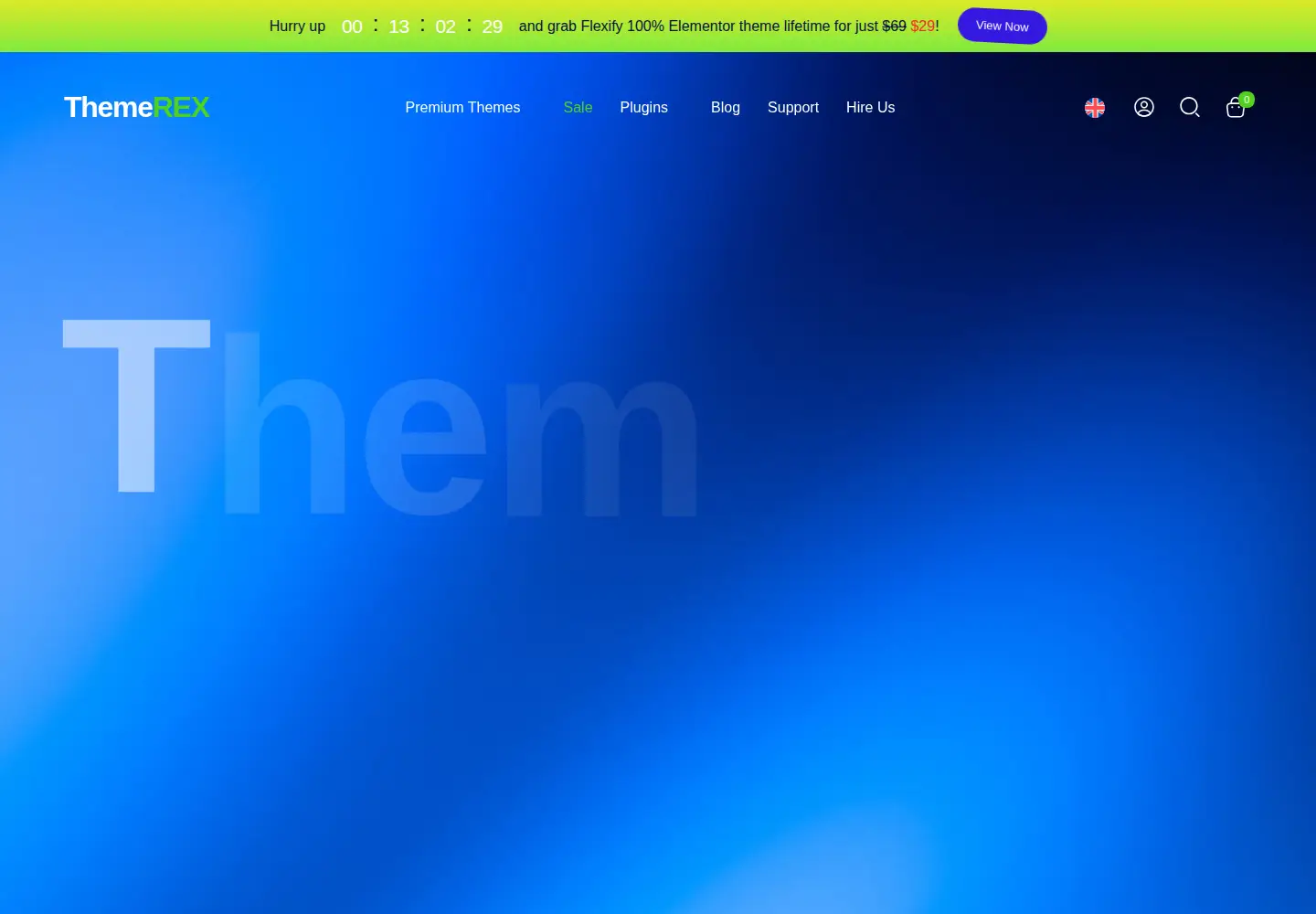 Screenshot of themerex.net