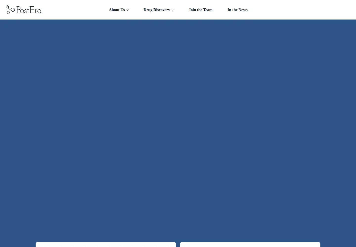 Captured homepage of postera.ai in the current scan
