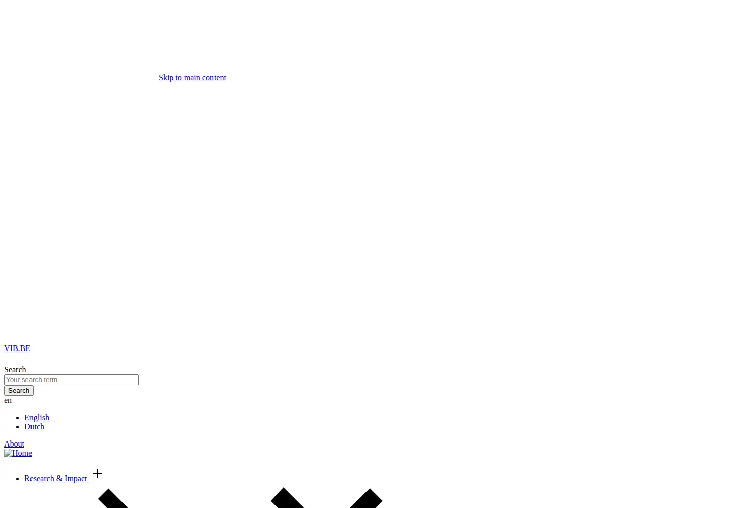 Captured homepage of vib.be in the current scan