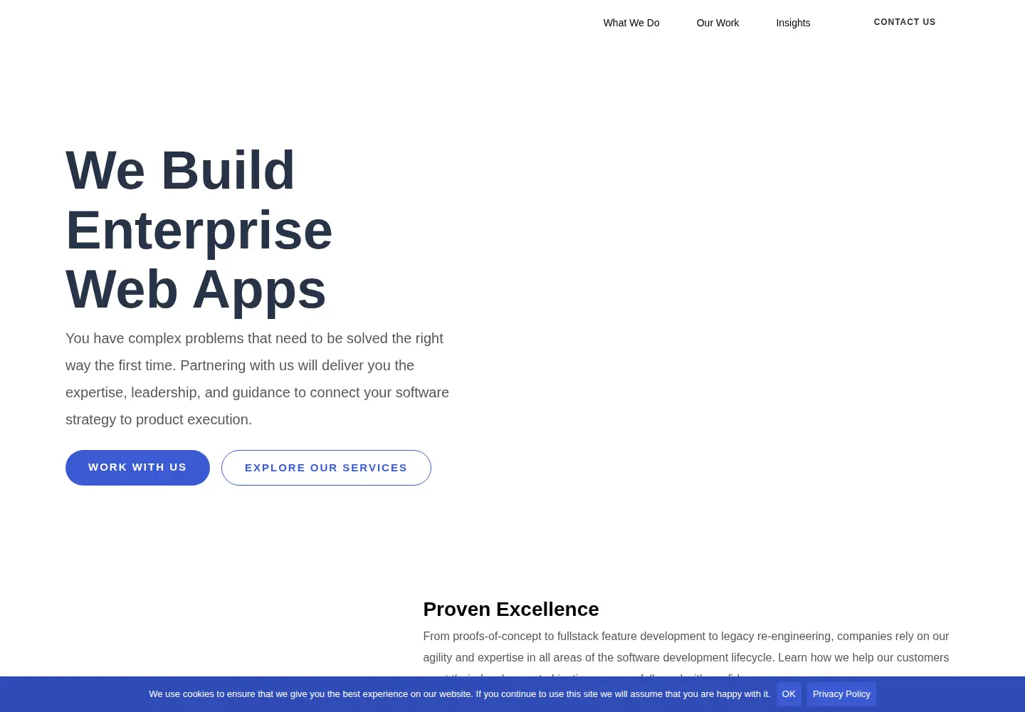 Screenshot of sitepen.com