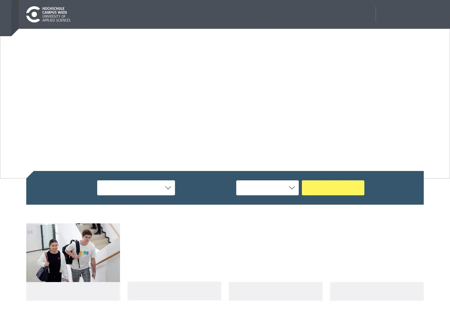 Screenshot of fh-campuswien.ac.at