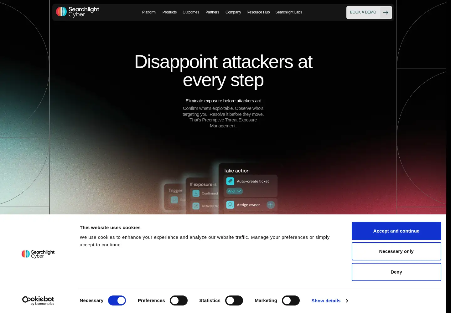Screenshot of slcyber.io