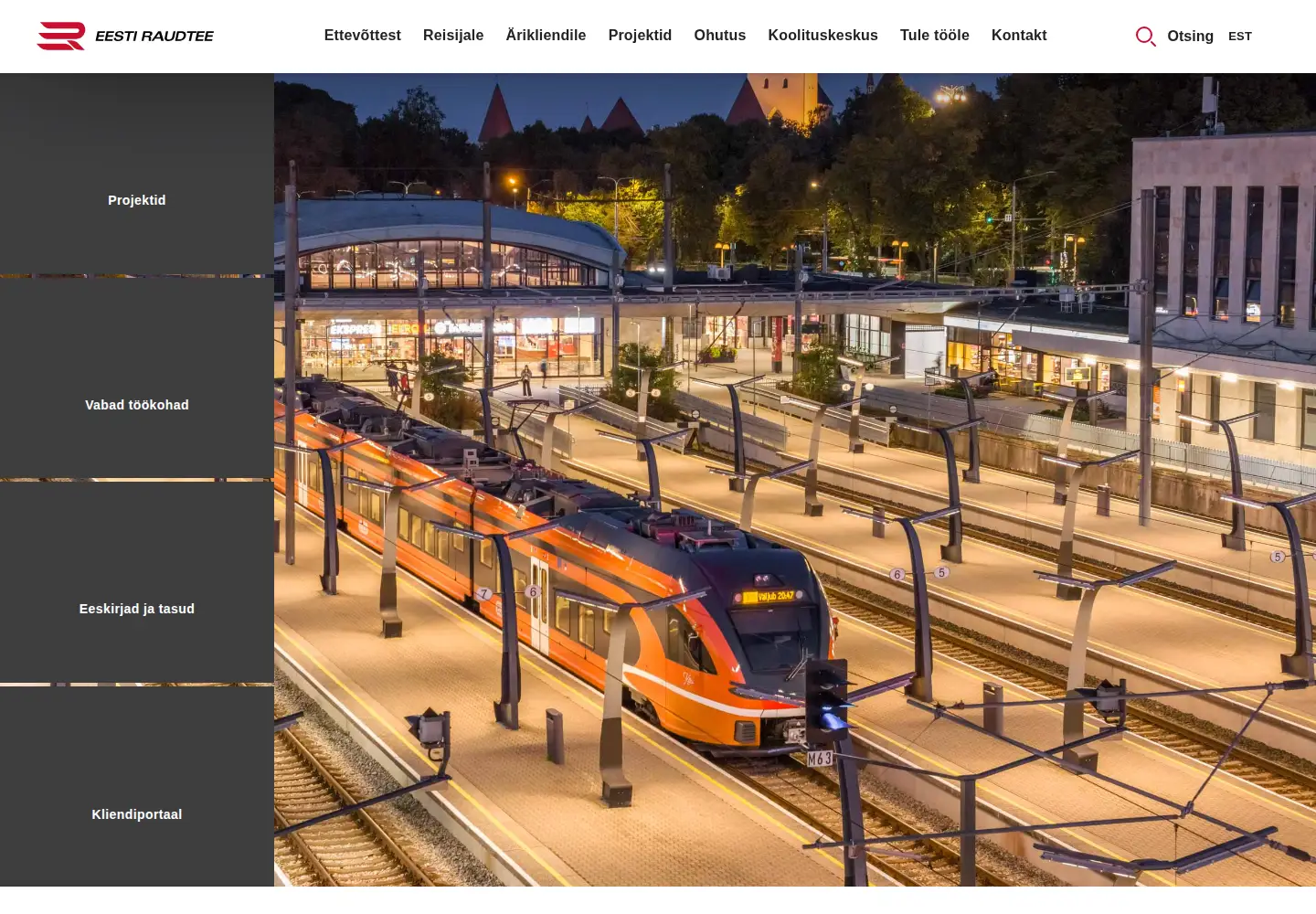 Screenshot of evr.ee