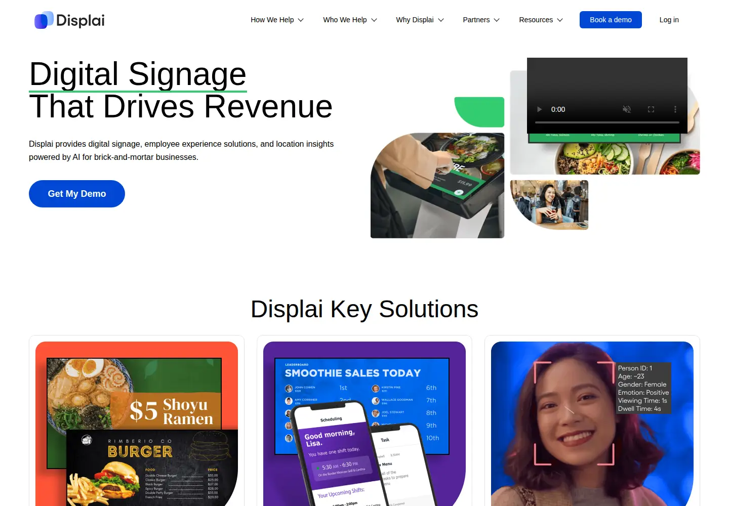 Screenshot of raydiant.com
