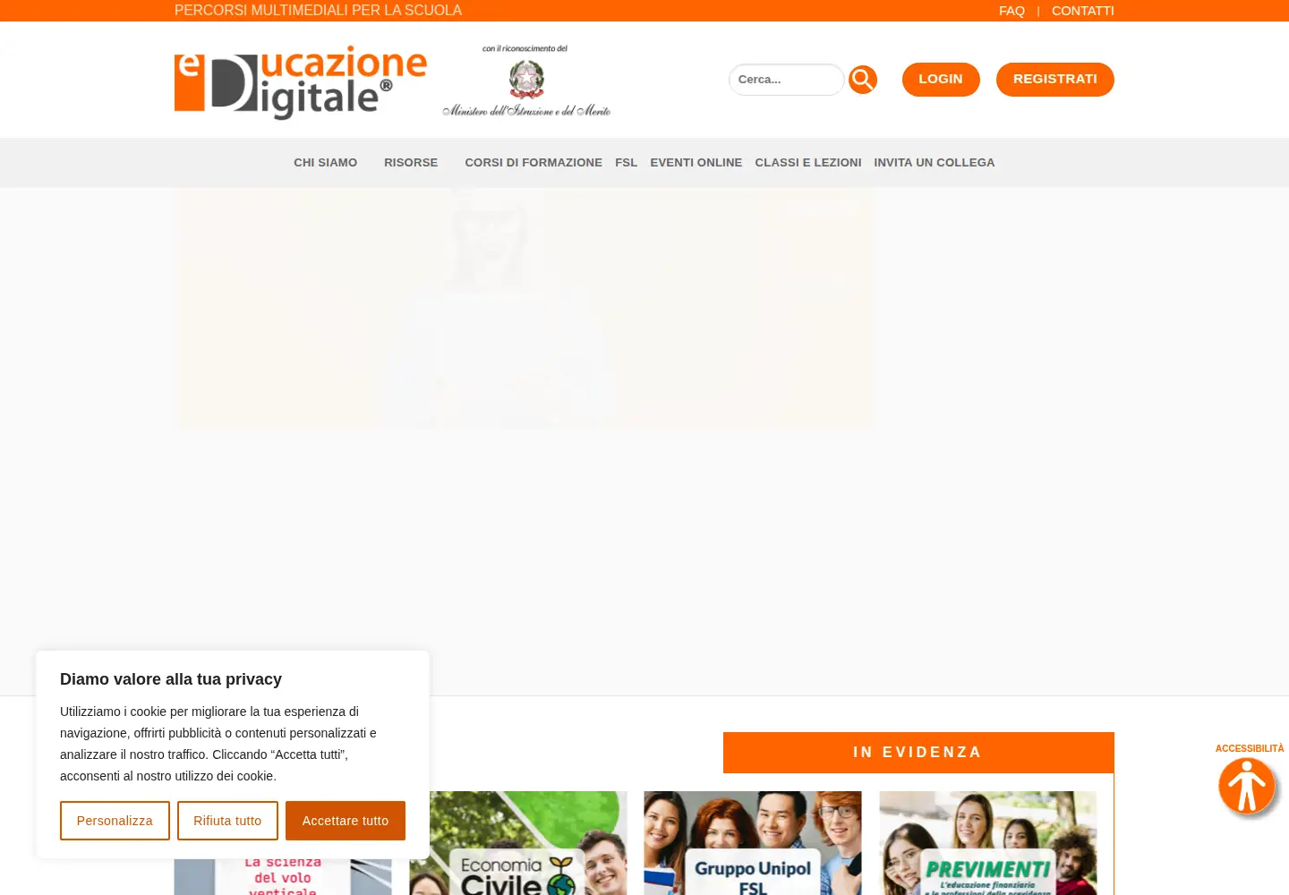 Screenshot of educazionedigitale.it