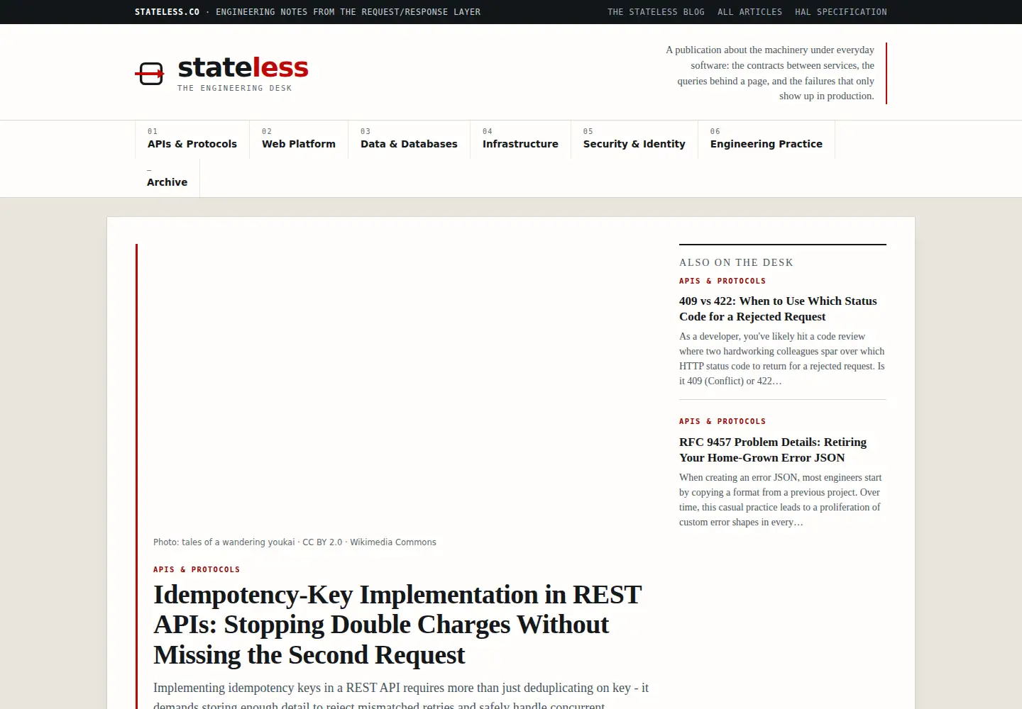 Screenshot of stateless.co