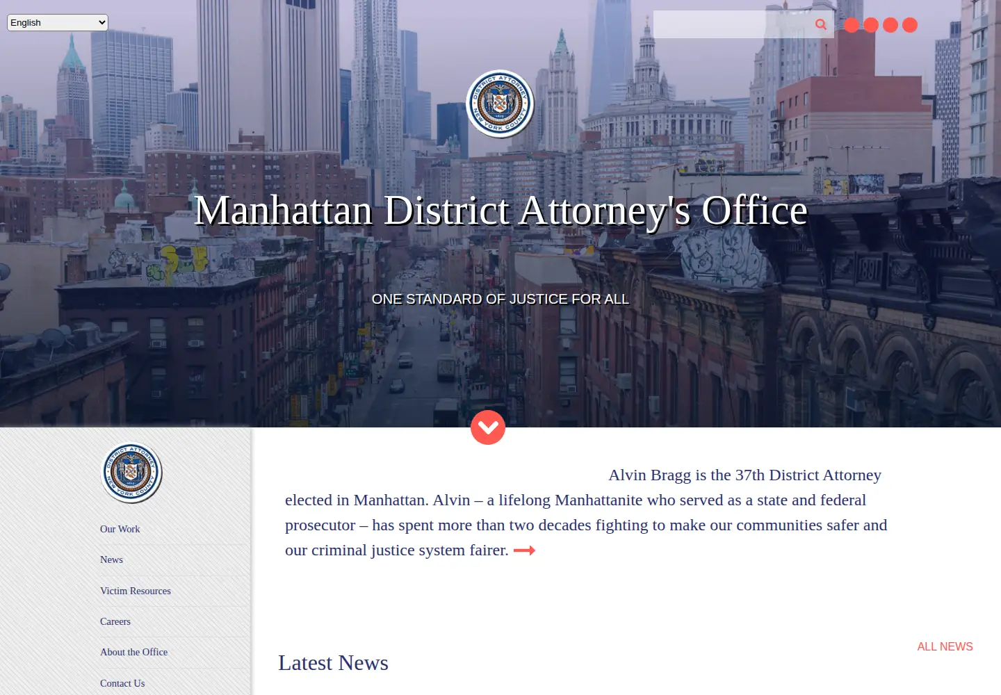 Screenshot of manhattanda.org