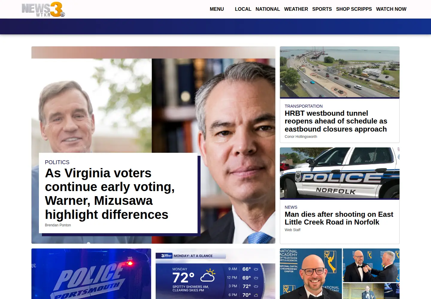 Screenshot of wtkr.com