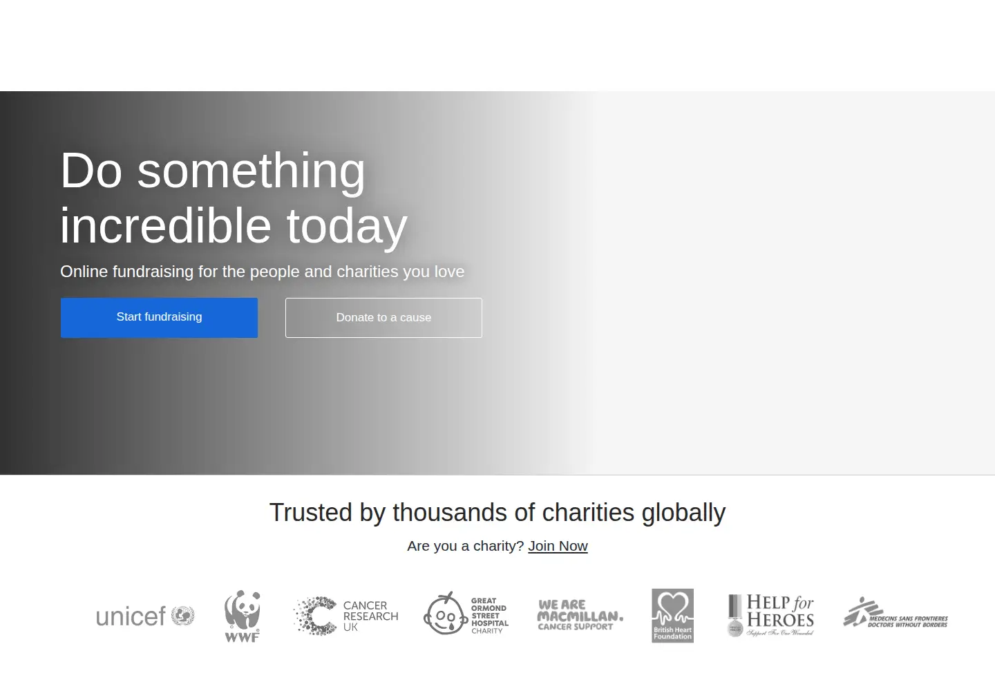 Screenshot of everydayhero.com
