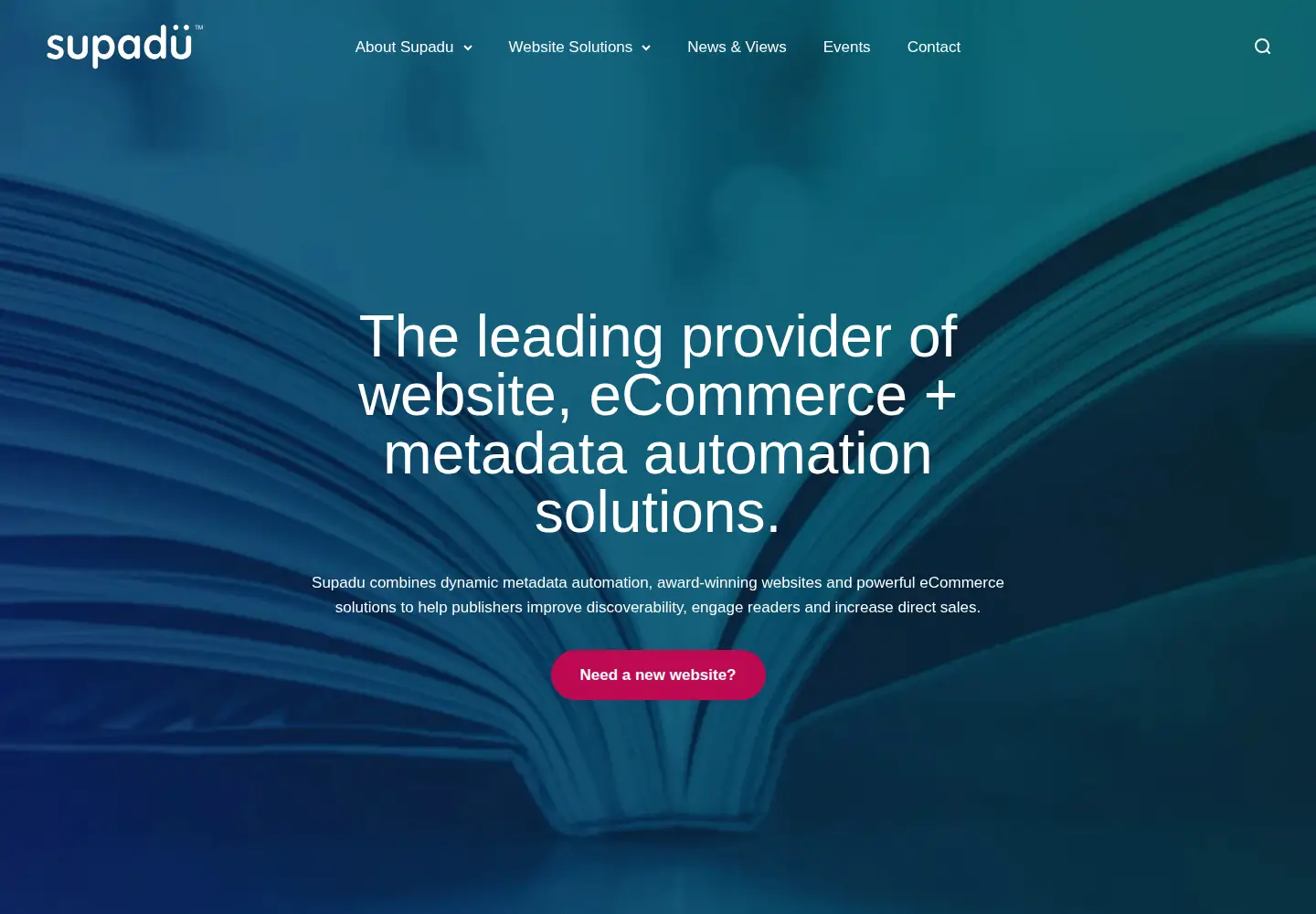 Screenshot of supadu.com