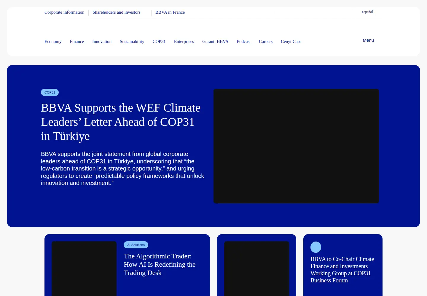 Screenshot of bbvaopenmind.com