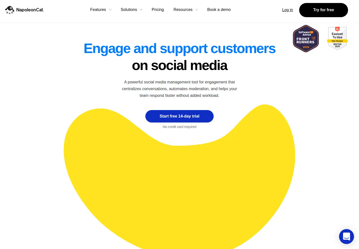 Screenshot of napoleoncat.com