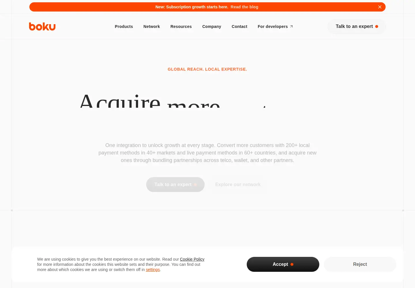 Screenshot of fortumo.com