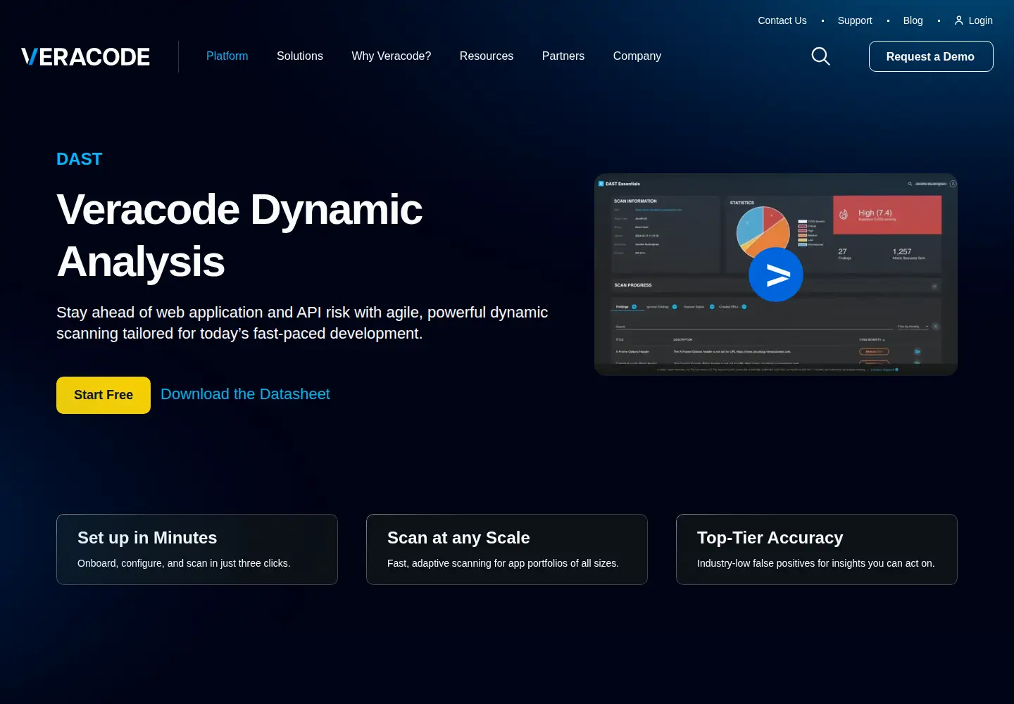 Screenshot of crashtest-security.com