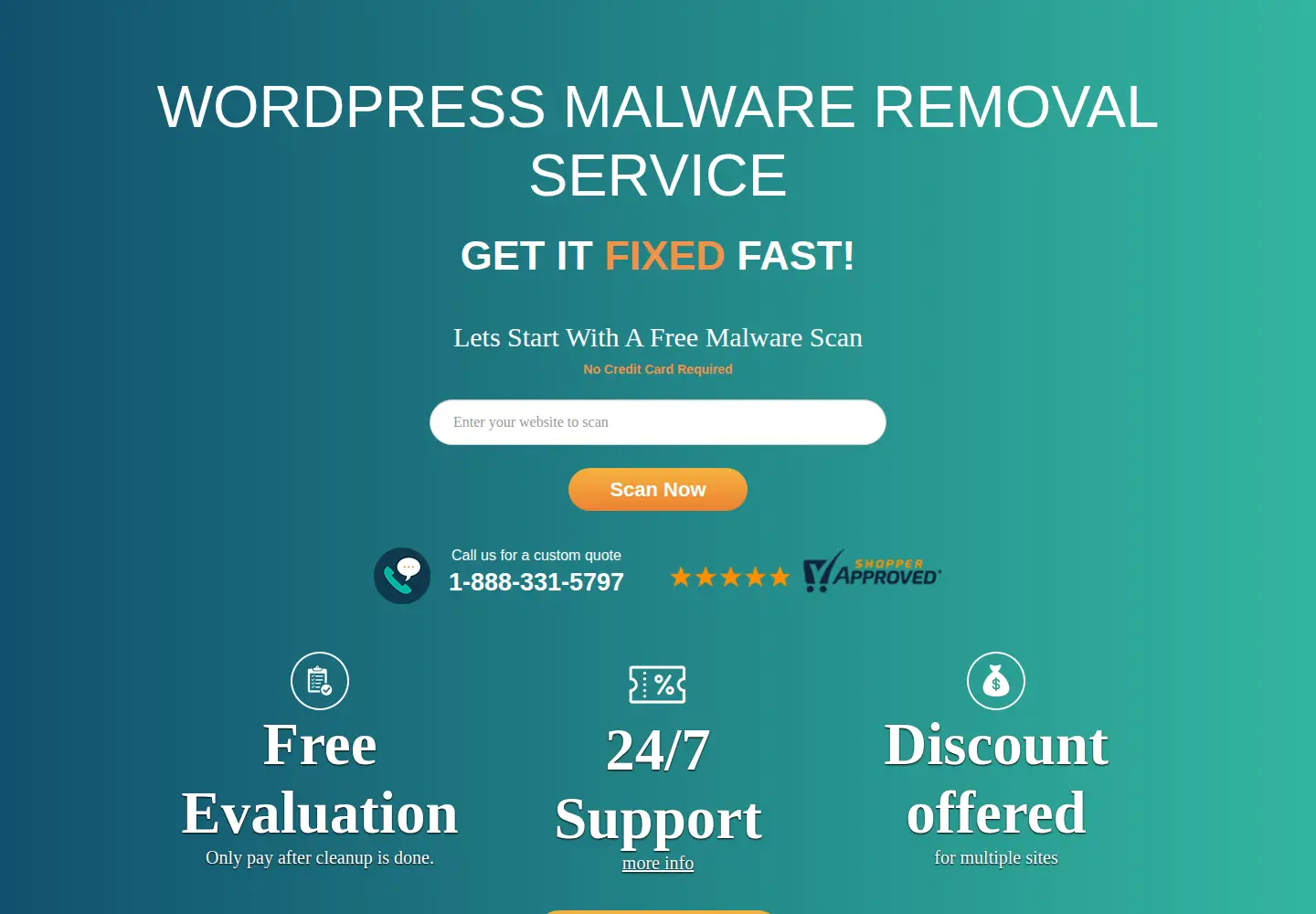 Screenshot of wphackedhelp.com