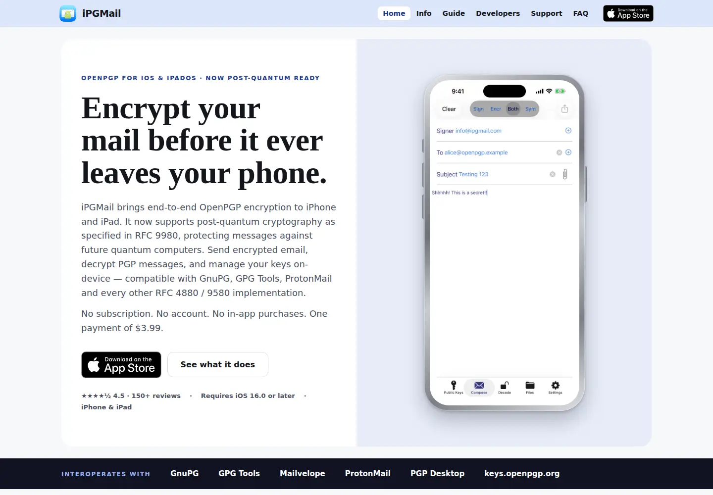 Captured homepage of ipgmail.com in the current scan