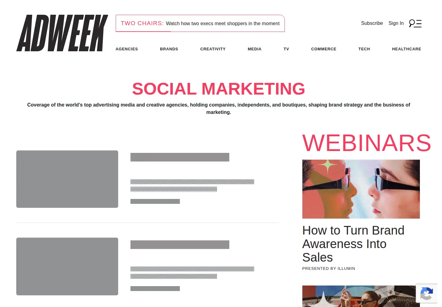 Screenshot of socialtimes.com