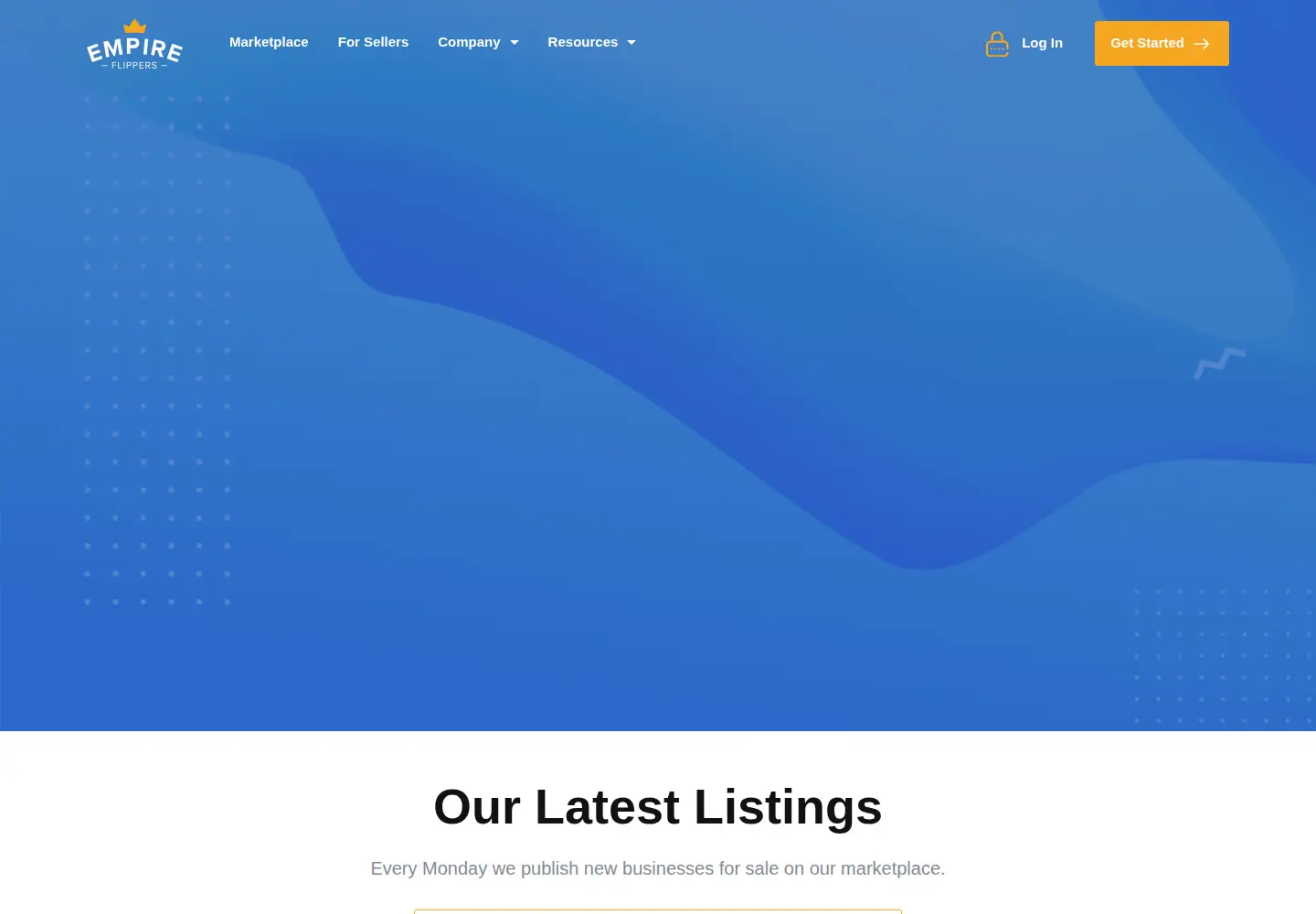 Screenshot of empireflippers.com