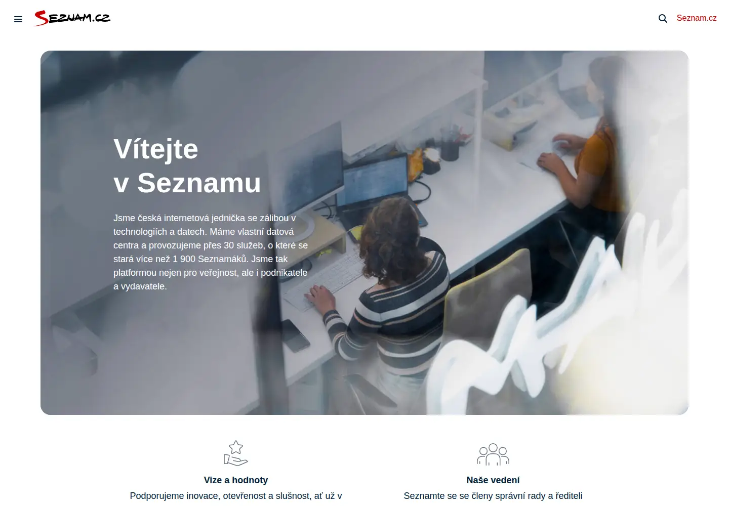 Screenshot of o-seznam.cz