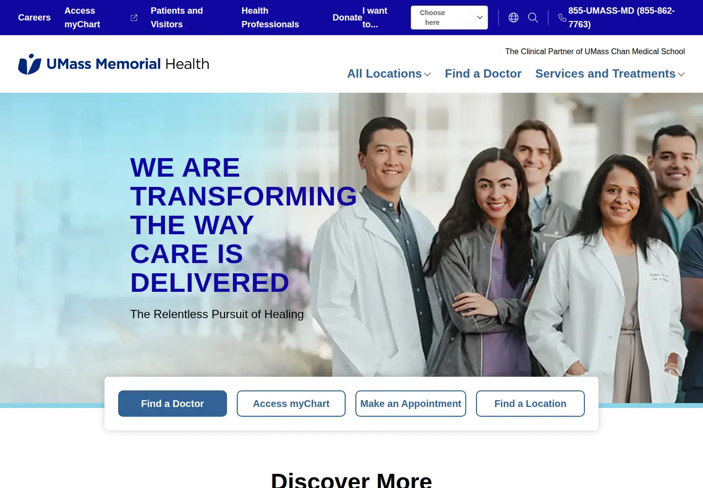 Screenshot of ummhealth.org