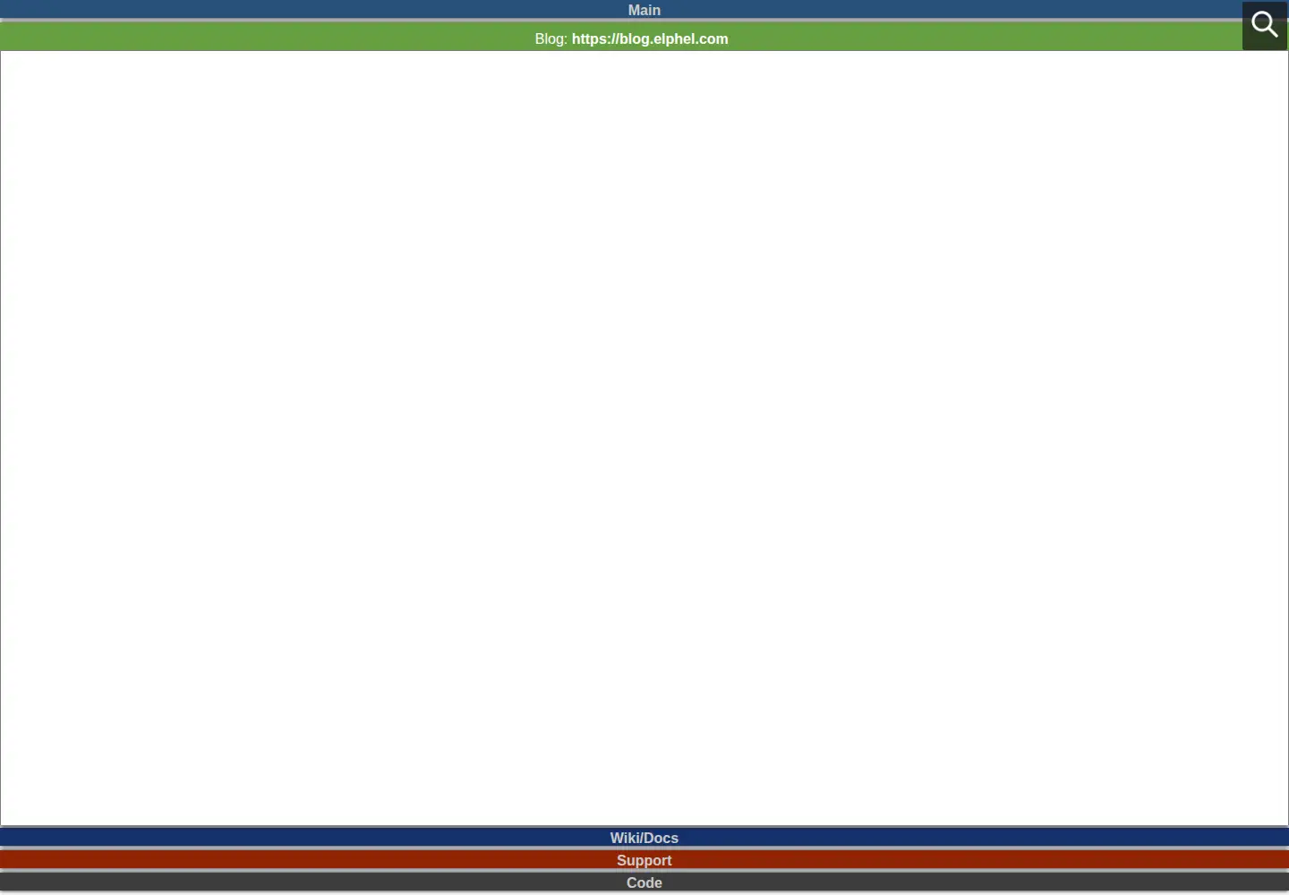 Screenshot of elphel.com