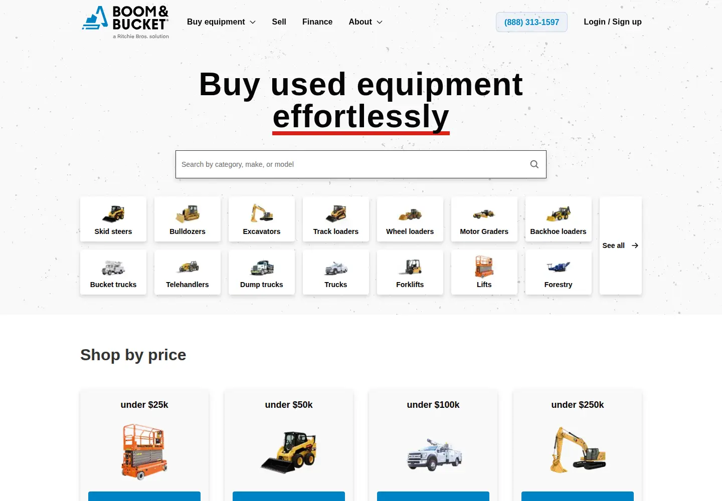 Captured homepage of boomandbucket.com in the current scan