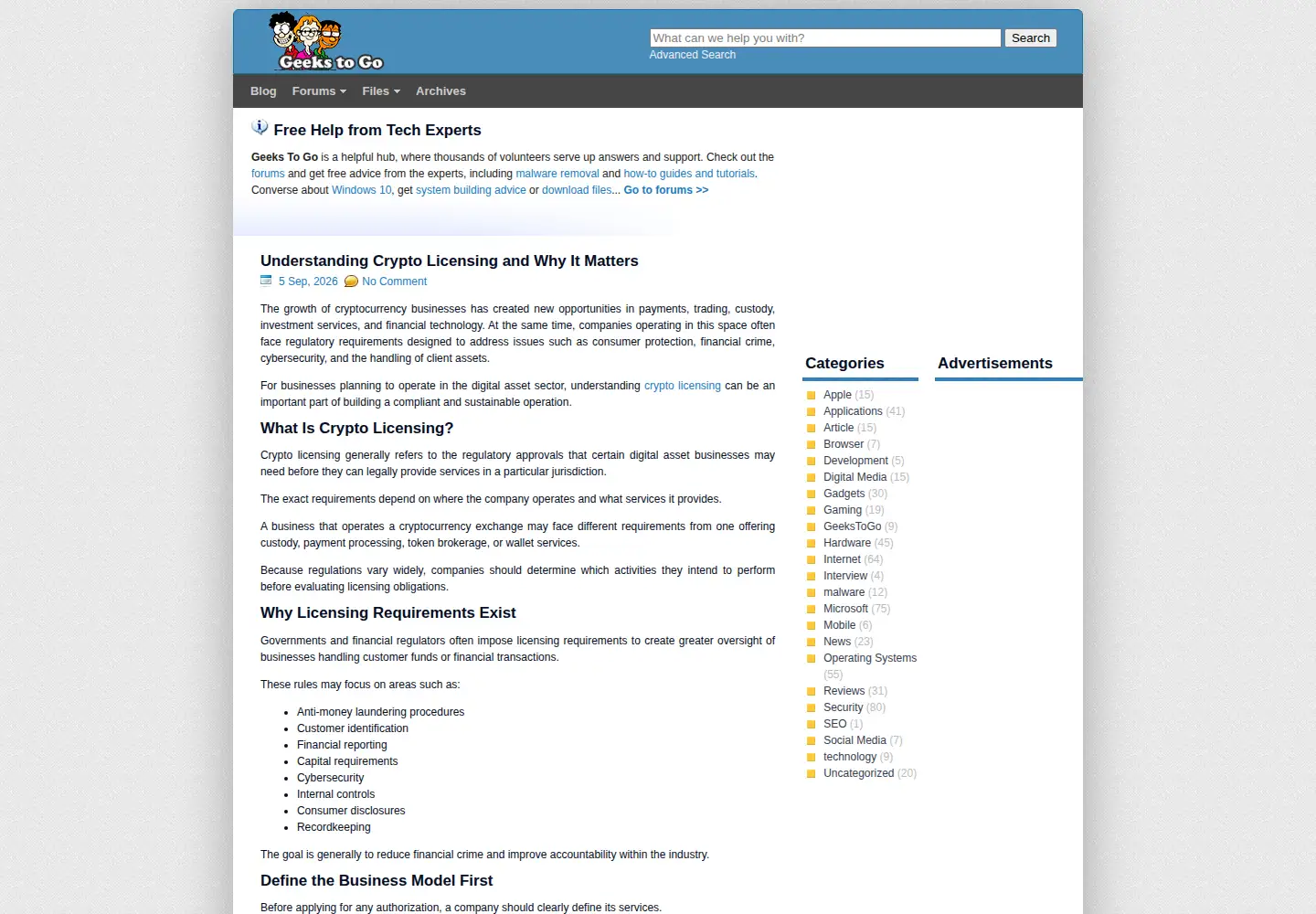 Screenshot of geekstogo.com