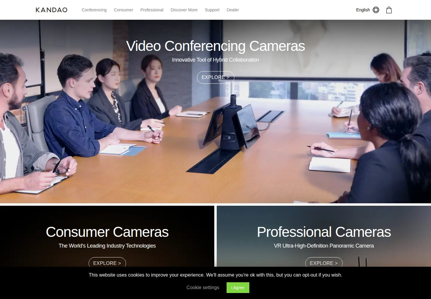 Screenshot of kandaovr.com