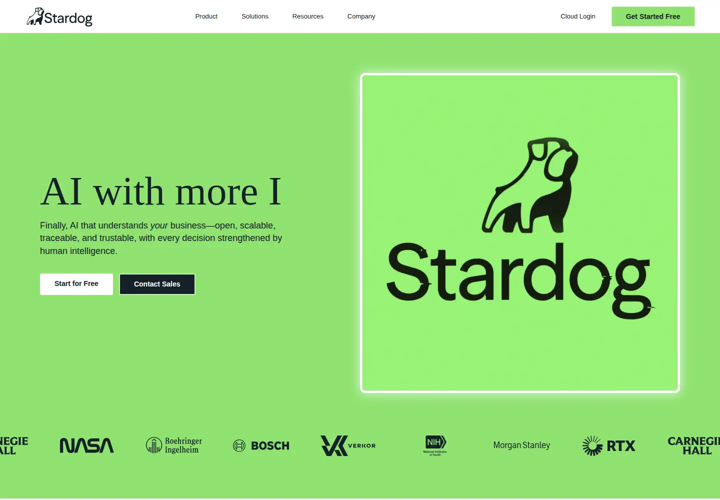 Screenshot of stardog.com