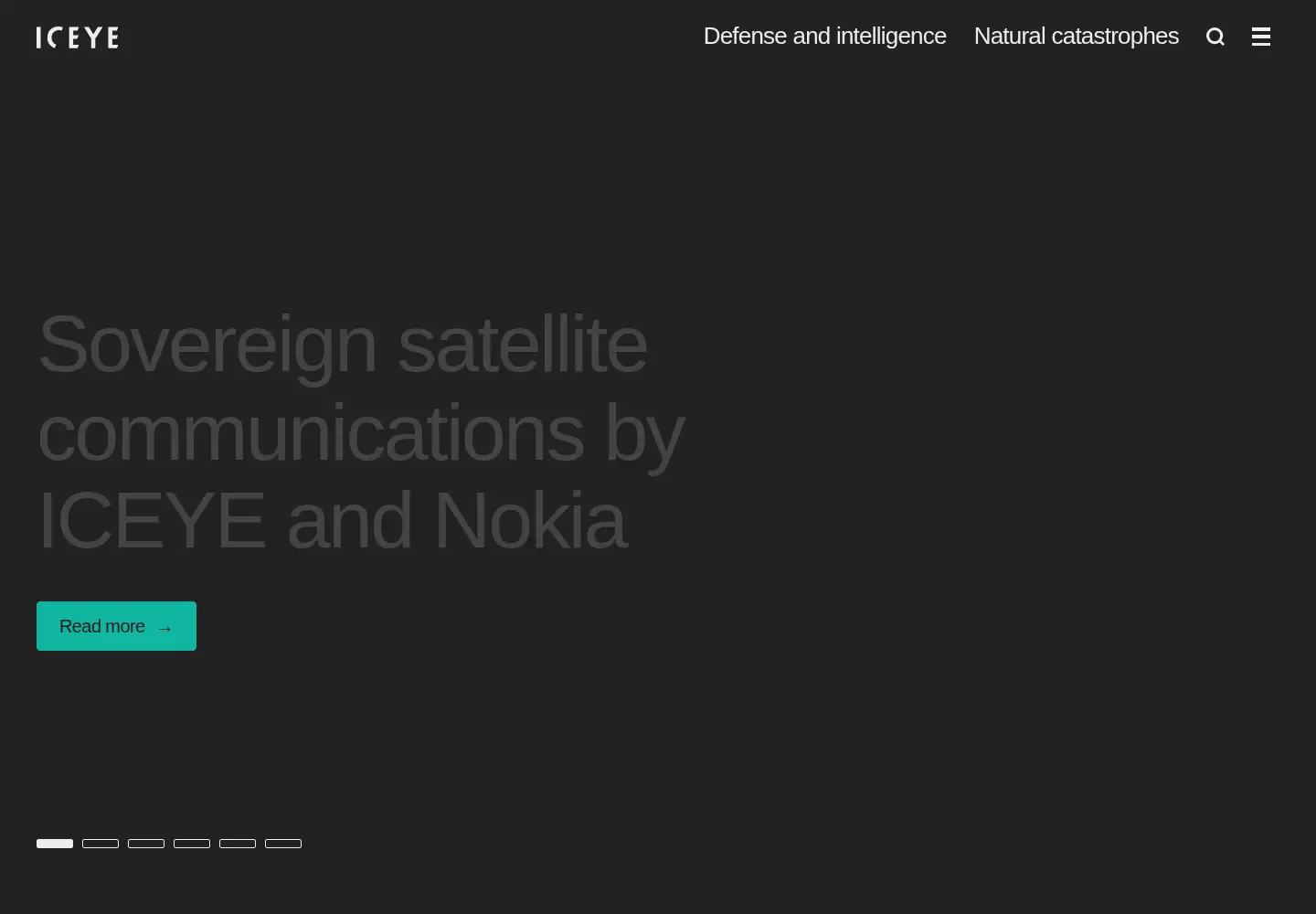 Screenshot of iceye.com
